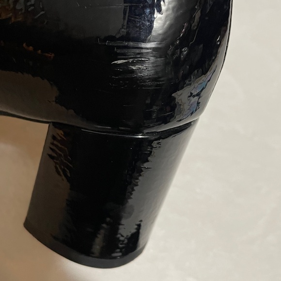 Naturalizer Black Patent Leather Mary Jane Heels 8M - Picture 13 of 13